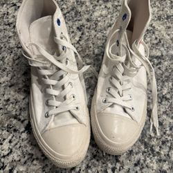 White Chuck Taylor Size 9.5