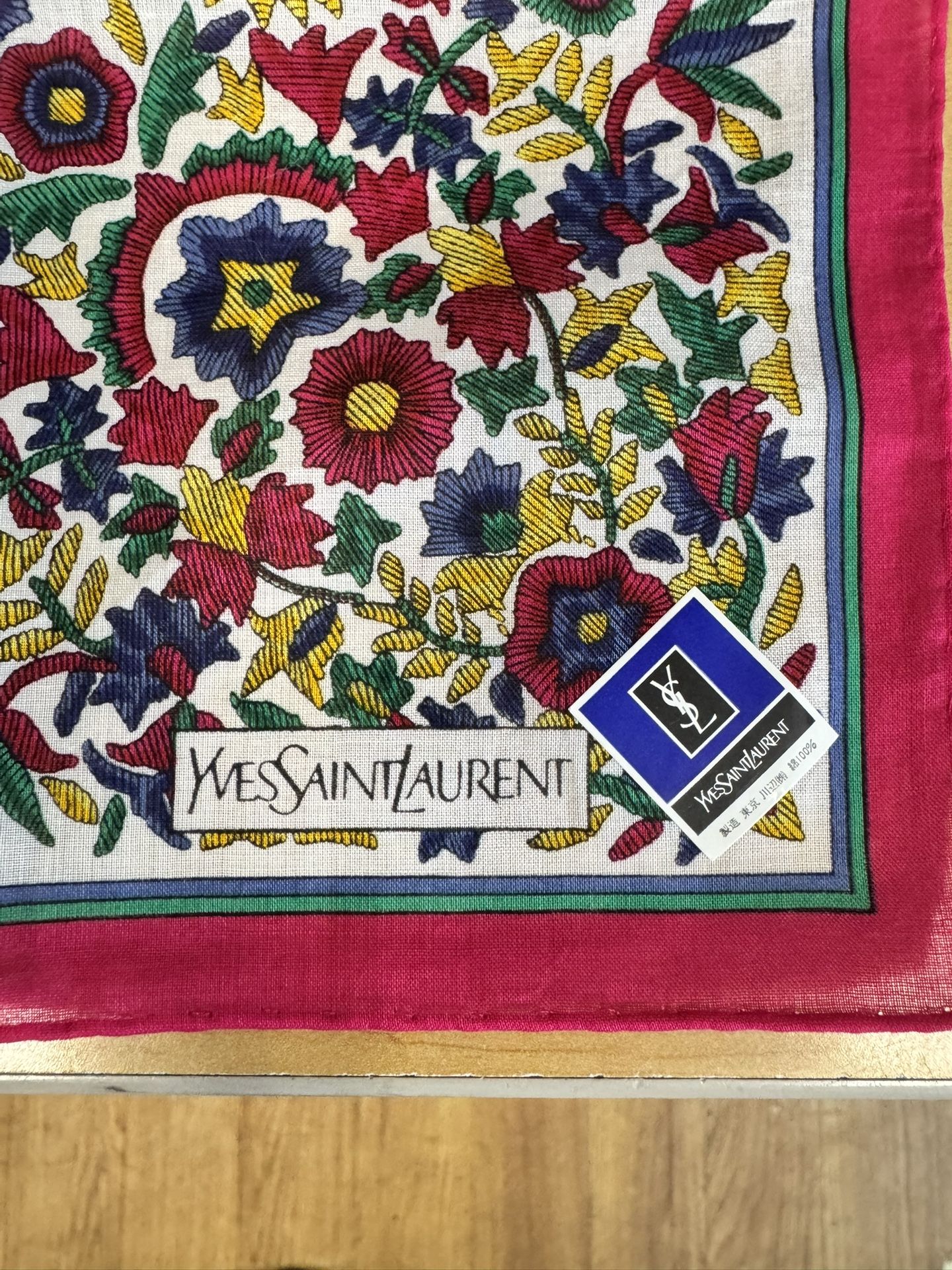 Yves Saint Laurent Handkerchief