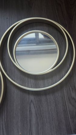 Decorative Mirrors (3 ct)