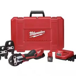 Milwaukee M12 Force Logic Press Tool 1/2” - 1” Kit (2473-22) BRAND NEW