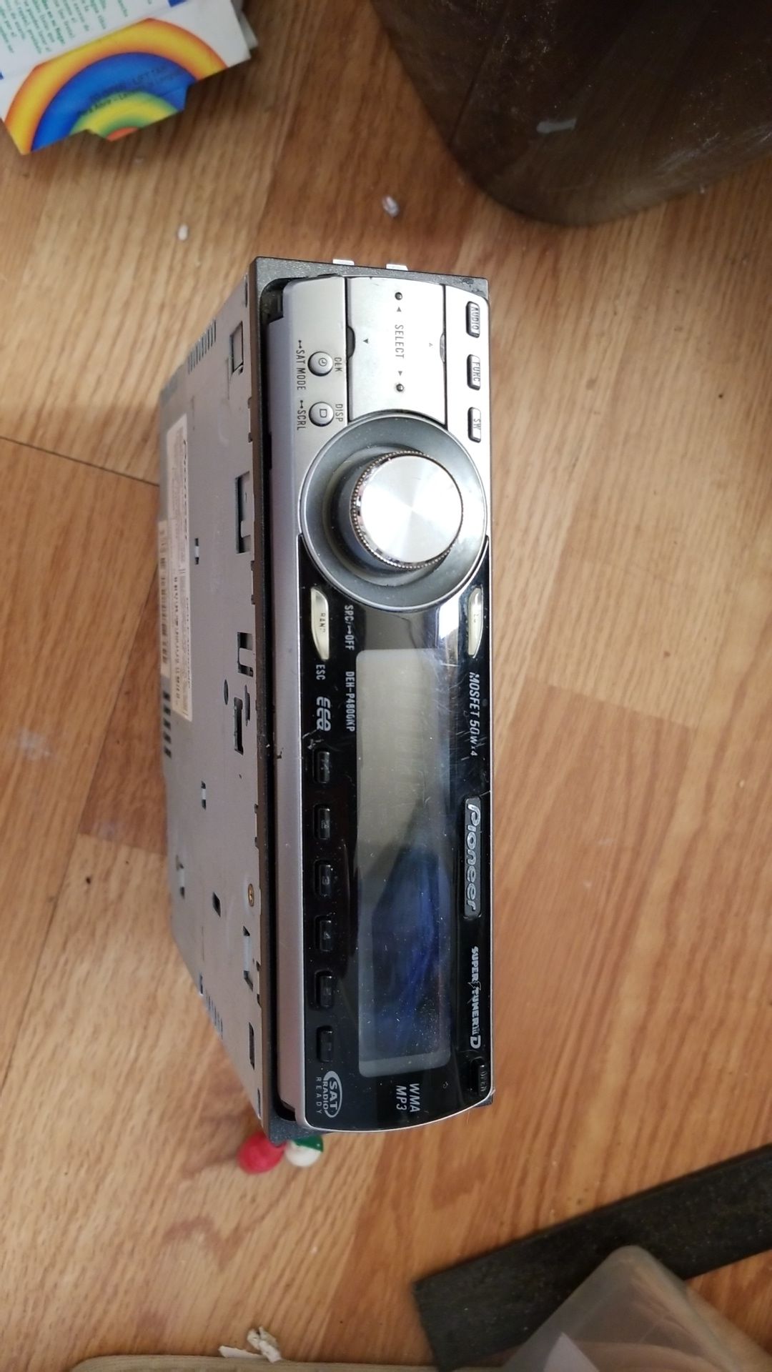 Pioneer car stereo dep-p4800 mp dvd removable face