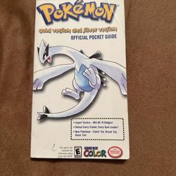 Pokémon Gold & Silver version pocket guide