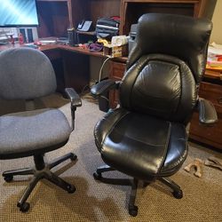 Office Chairs (two) 