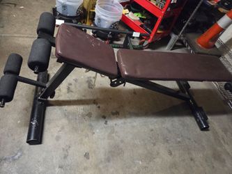 Adjustable Weight Bench with Leg Developer