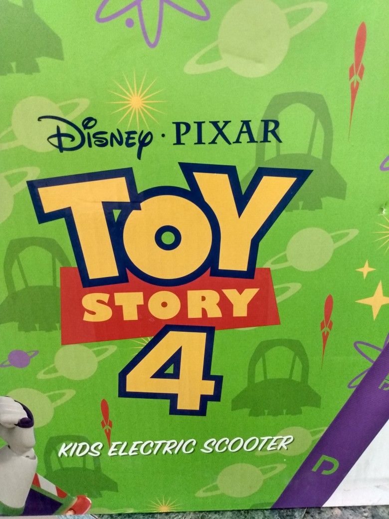 Toy Story 4 Kids Electric Scooter