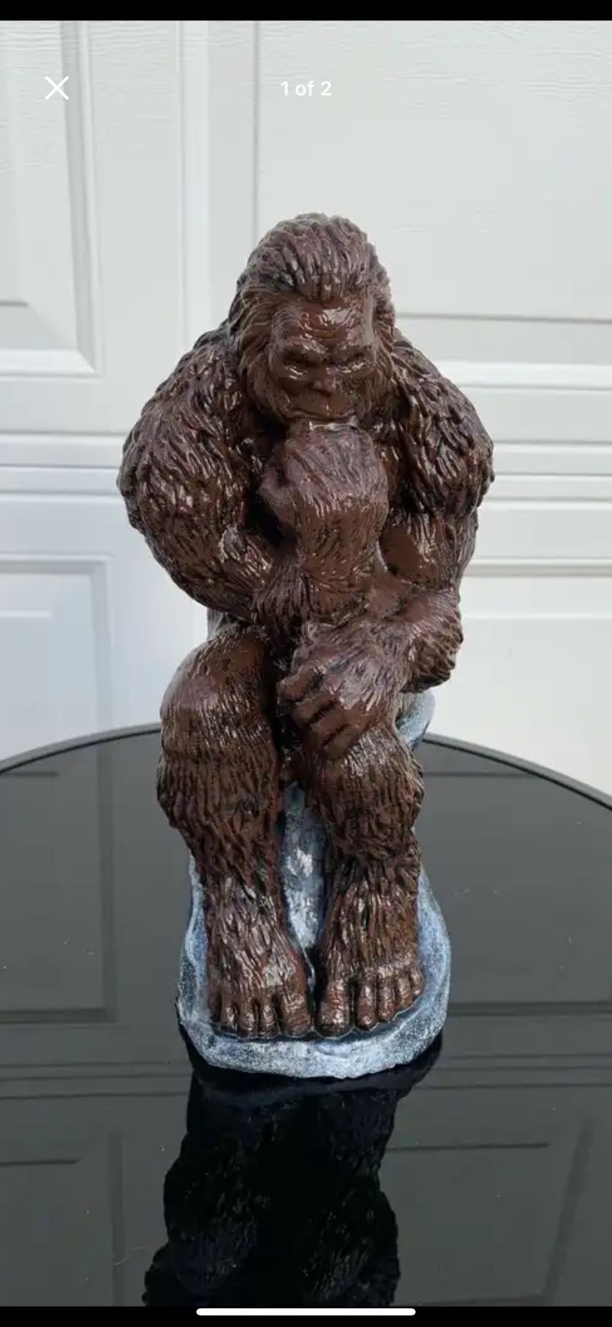 Bigfoot Thinker Statue