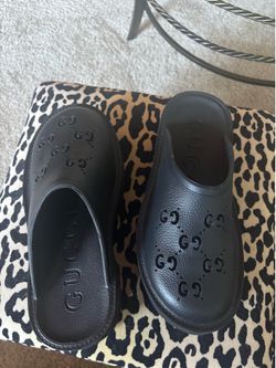 Platform Perforated G Sandal
