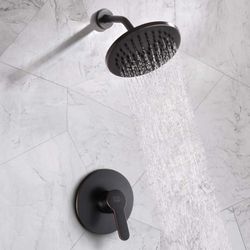 Shower Faucet Set, Bathroom Rainfall Shower System