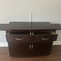 Real Wood Buffet Table