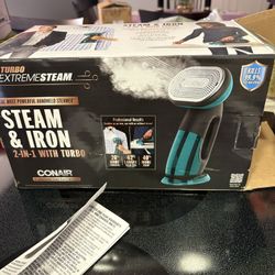 CONAIR Turbo 2 In 1 Handheld Steamer/Iron