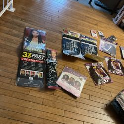 Many Type Of Hair, And A Few Item For Hair, Everything Is New For Different Hair Style (NO SHIPPING)