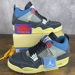 Air Jordan 4 Retro x Union LA Off Noir Size 9.5 DC9533-001 Men’s Shoes OG Rare