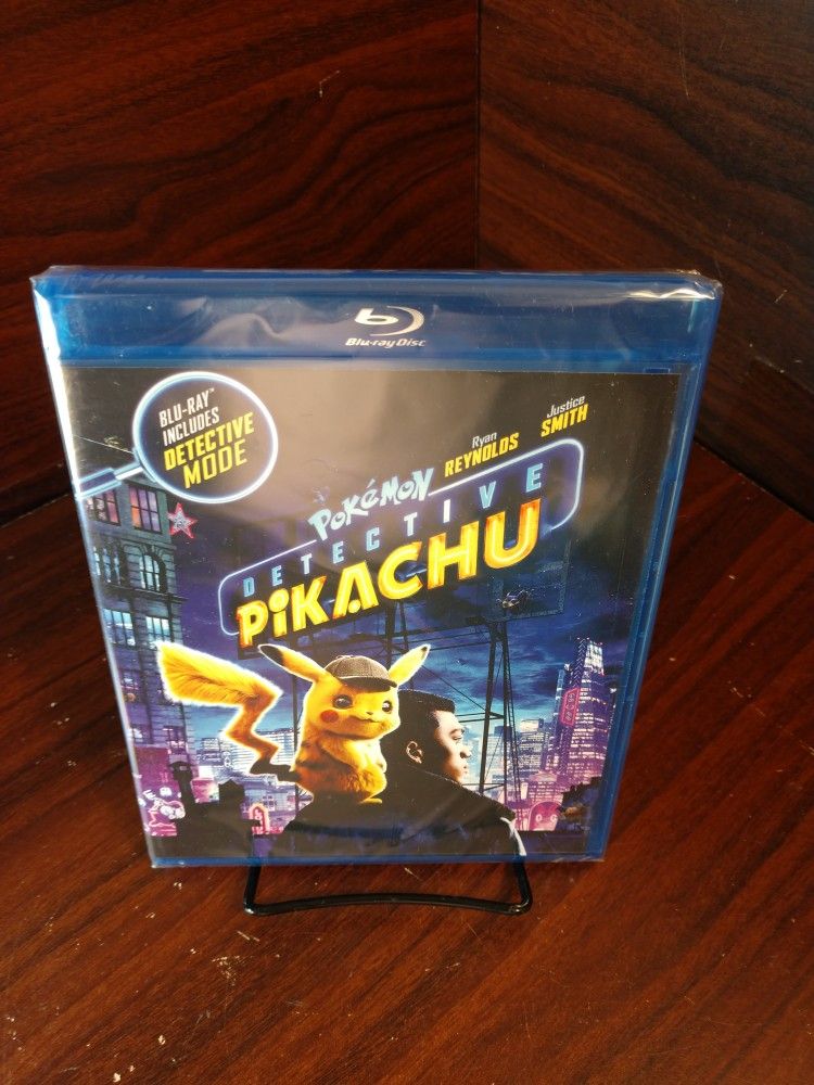 Pokemon: Detective Pikachu (Blu-ray)NEW (Sealed) Shipping With Tracking