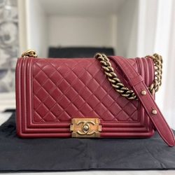 Chanel Matelasse Boy Bag