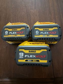 Flex volt dewalt batteries