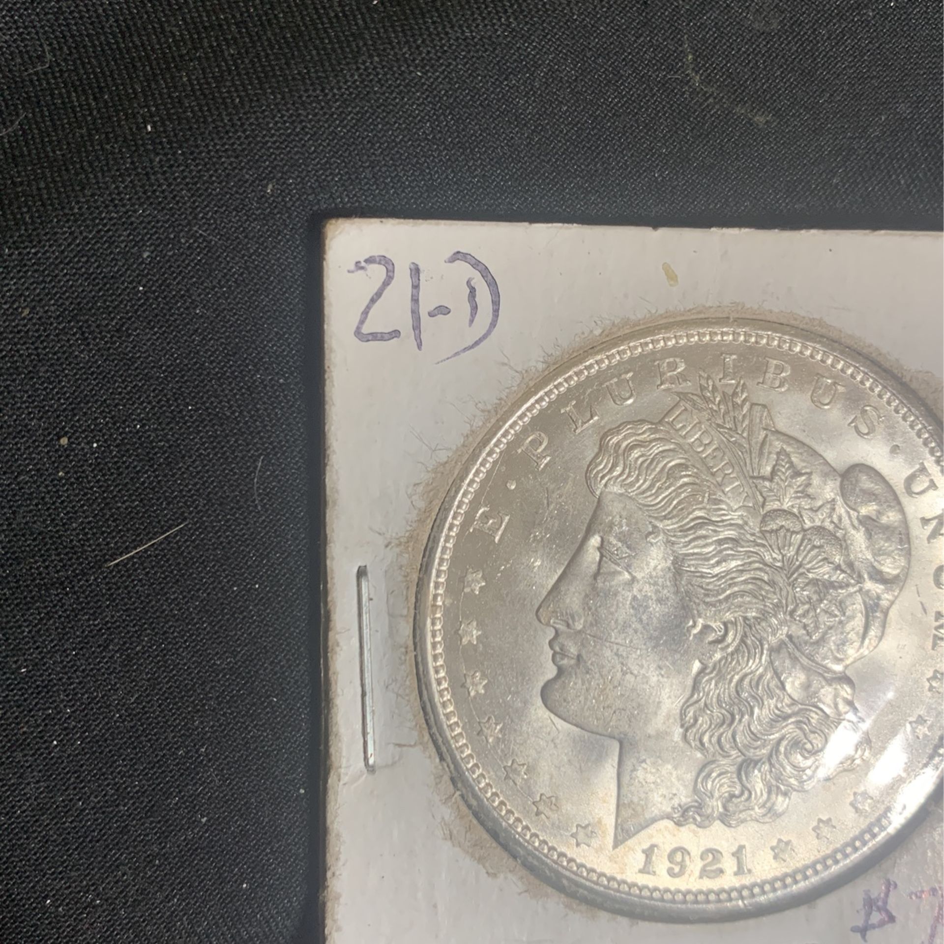 1921 D Morgan Silver Dollar