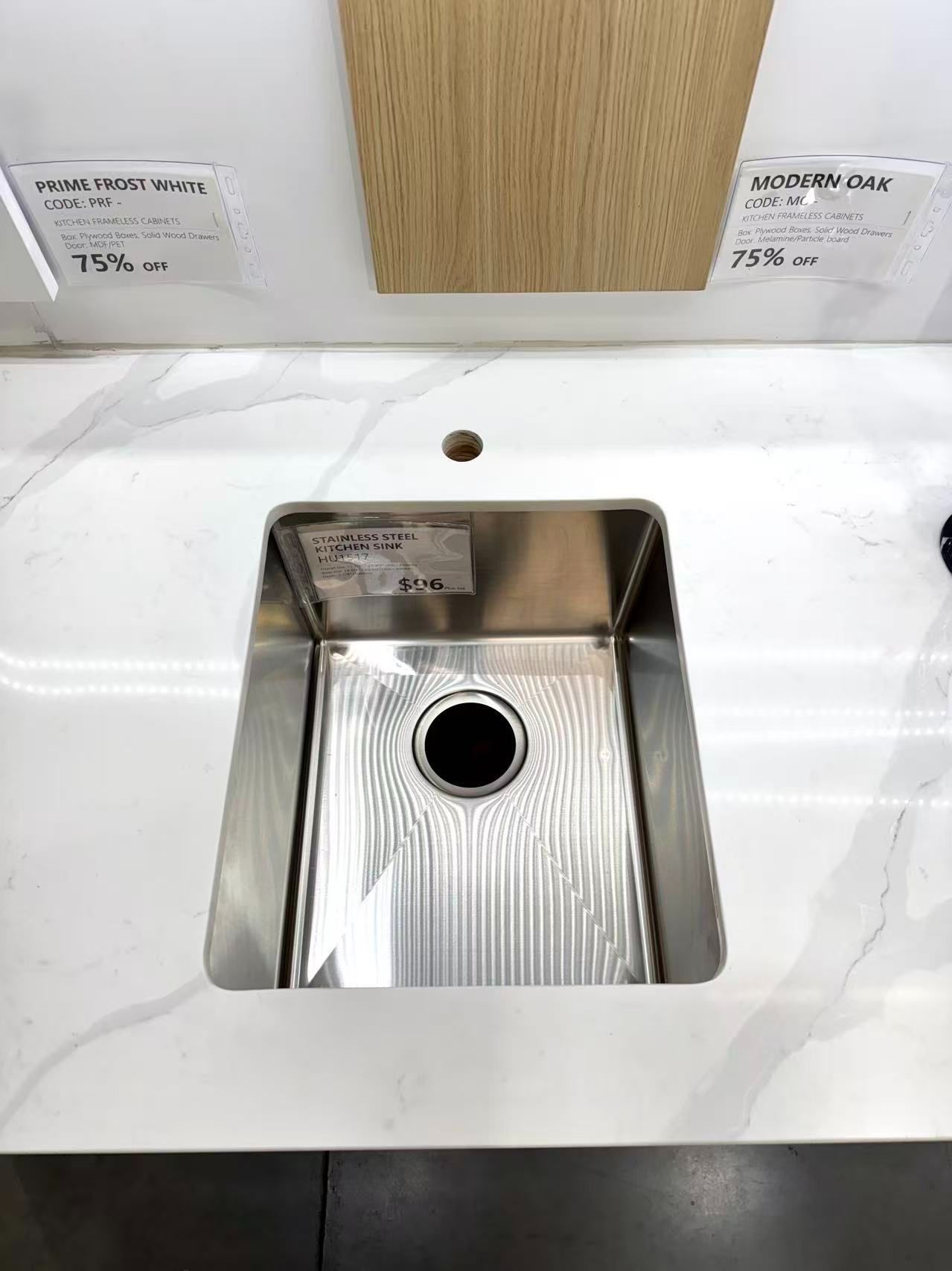 🔥30% OFF Clearance! Compact Stainless Steel Undermount Sink! Now Only $67! 🔥