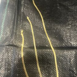 14kt Gold Filled Necklace Bracelet. Not Solid Gold. New