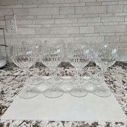 Set of 8 Wine Glasses