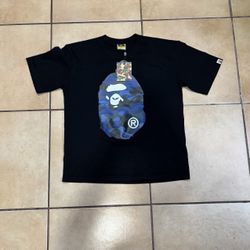 Blue Bape Shirt Large 