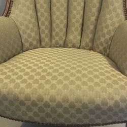 Beautiful Antique Wingback Chair
