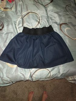 Ladies Dark Blue Skirt Small