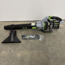 EGO POWER+ 56-volt 765-CFM 200-MPH Battery Handheld Leaf Blower Battery Not Included Charger Not Included Model #LB7650