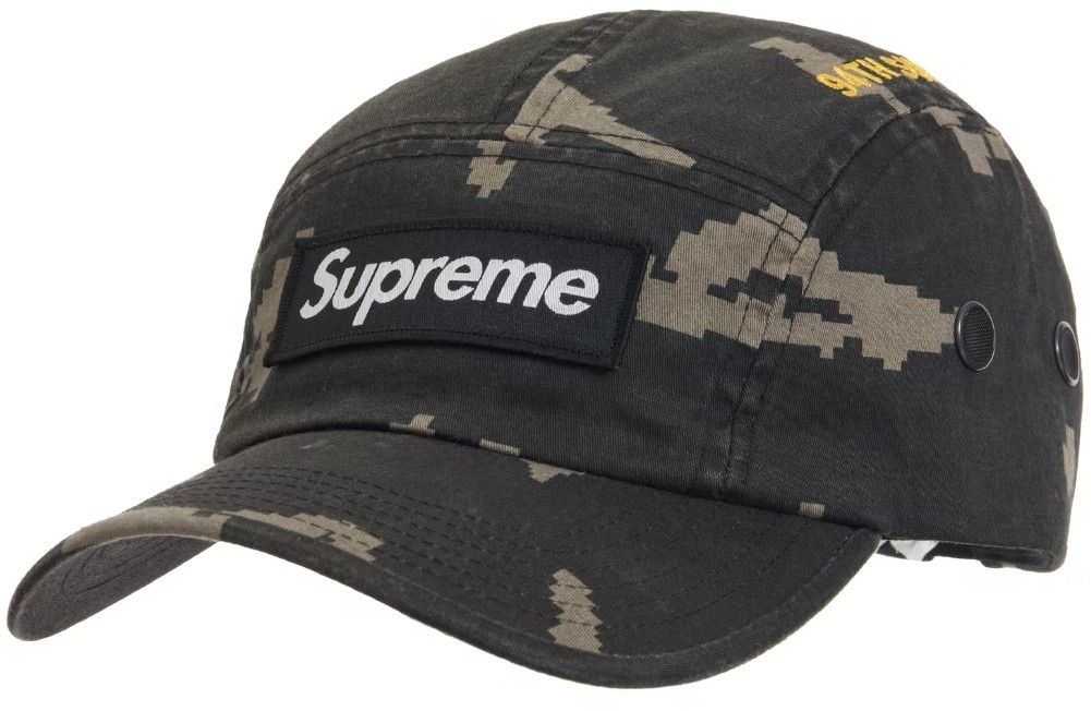 Supreme Military Camp CapStyle: Olive Russian Camo FW21 HAT