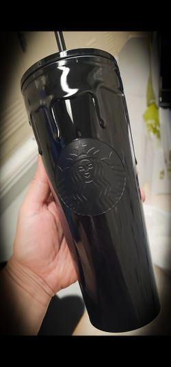 Black Slime Starbucks Tumbler