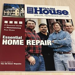This Old House Essential Home Repair book