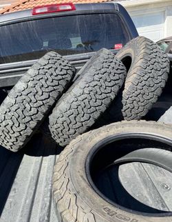 BF Goodrich All Terrain- 255-70-18-$150/all four