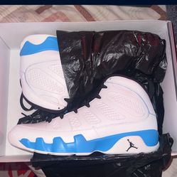 Air Jordan Retro 9 Powder Blue