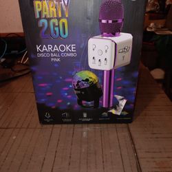 Bluetooth Party 2Go Party Go Ball Combo(Pink