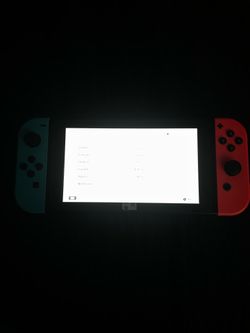 Nintendo Switch with dock