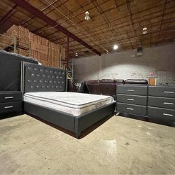 QUEEN SIZE BEDROOM SET $625! KING SIZE BEDROOM SET $675! PRICE INCLUDES DELIVERY!