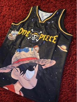 One piece Luffy jersey new men size large and XL