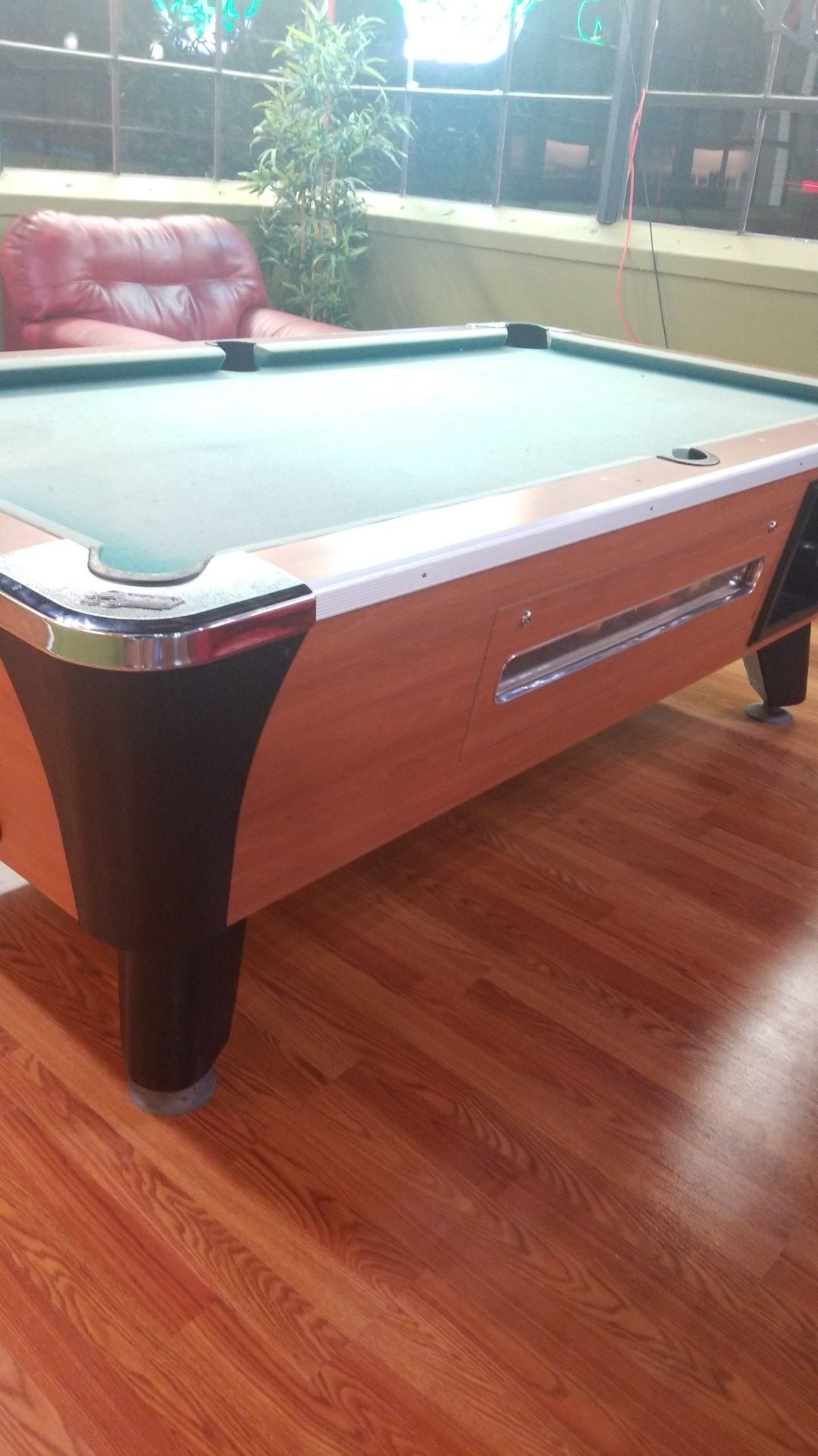 Coin operated Pool table!