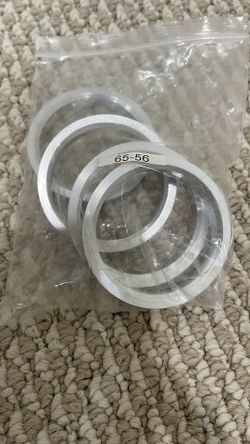 Brand New Hub centric Rings for Wheels 65 outer 56 inner