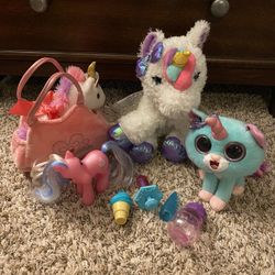 Unicorn plush lot