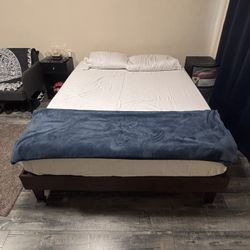 BED , BEDFRAME, & TOPPER 