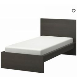 Malm Bed Frame  Excellent Good Condition