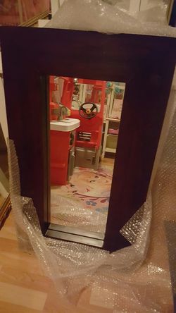 Nice mirror no question if interested stop by and see it 25 firm