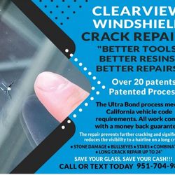 Windshield Crack Repair NOT Replacement!!!