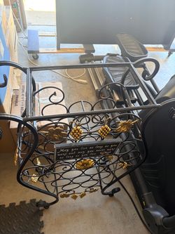 Heavy duty Iron Wine rack