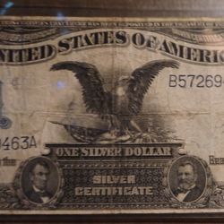 1899 Silver Certificate 