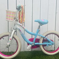 Girls  Schwinn Iris 16 inch bicycle