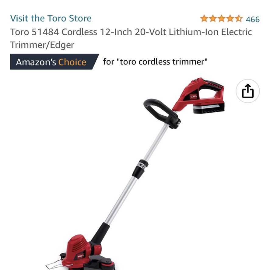 Toro Cordless Weed Trimmer Edger for Sale in Lake Elsinore, CA OfferUp