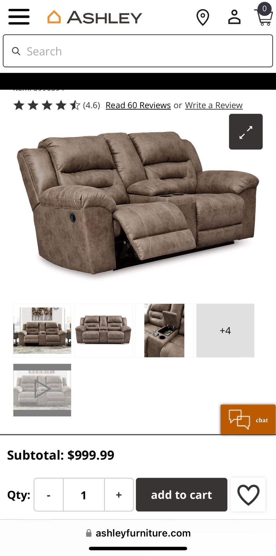 Loveseat Recliner