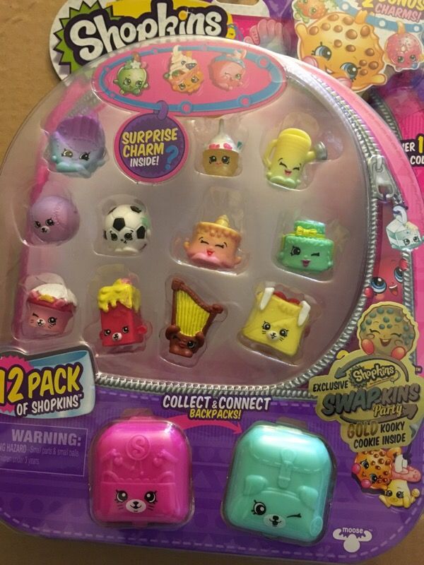 Shopkins Exclusive Gold kooky