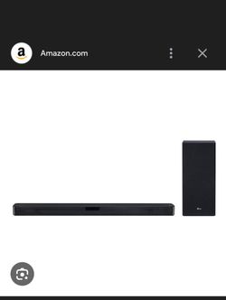 Lg Soundbar And Subwoofer